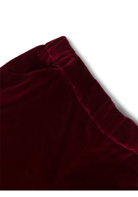 Shorts bordeaux LA STUPENDERIA | TCBR21V1409